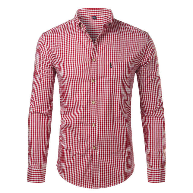 Small Plaid Shirt long Sleeves
