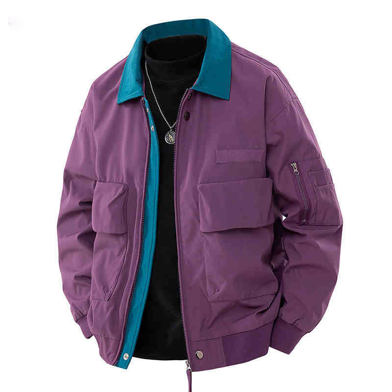 American Baseball Collar Coat