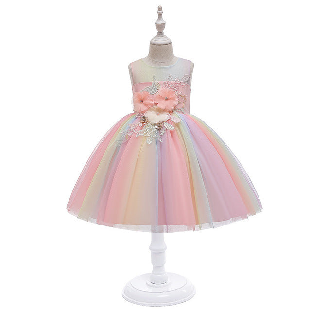 Girls  Flower Girl Dress