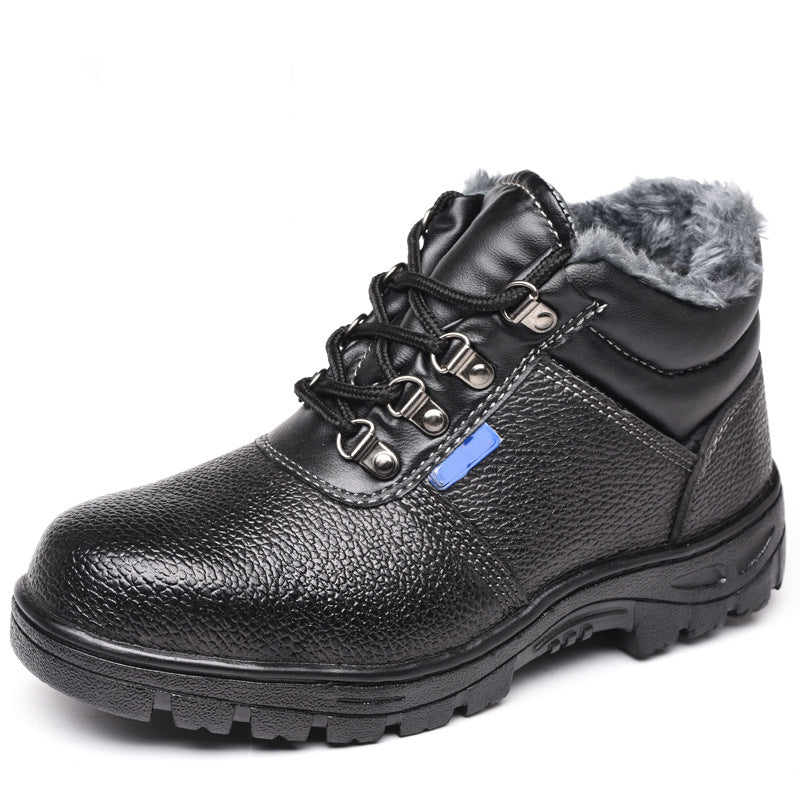 Men's Fleece-lined Thermal Work Shoes