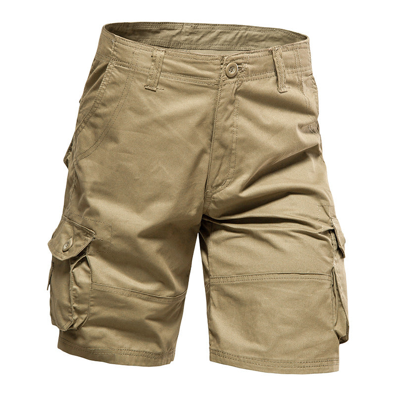 Loose Leisure Workwear Fifth Pants