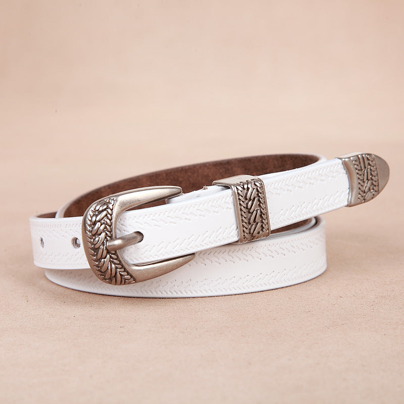 Jeans Casual Pin Buckle Belt