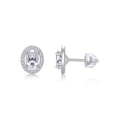 Phantom Night Realm - Earrings Set With Top-quality Moissanite S925, Silver And Platinum-plated Stud Earrings, A Fashionable And Trendy Accessory That Can Be Tested With A Diamond Pen