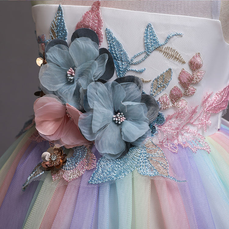 Girls  Flower Girl Dress