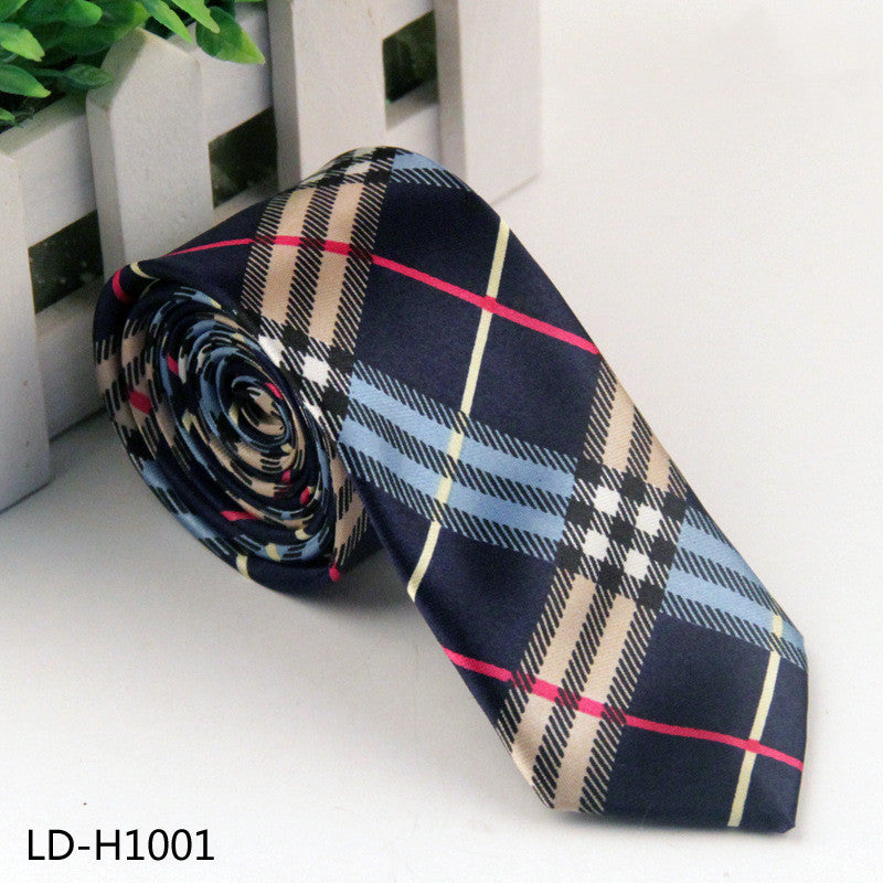 Fashion Casual Men's Polyester Silk Printed Tie