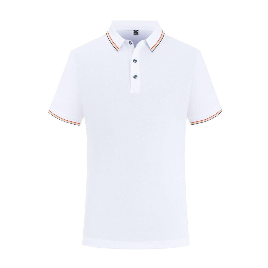 Summer Ice Silk Overalls Polo Shirt