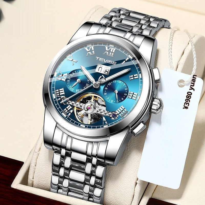 Waterproof Luminous Tourbillon Watch