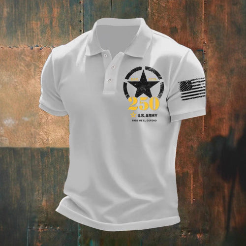 Golf 3D Printed Casual Culture POLO Shirt