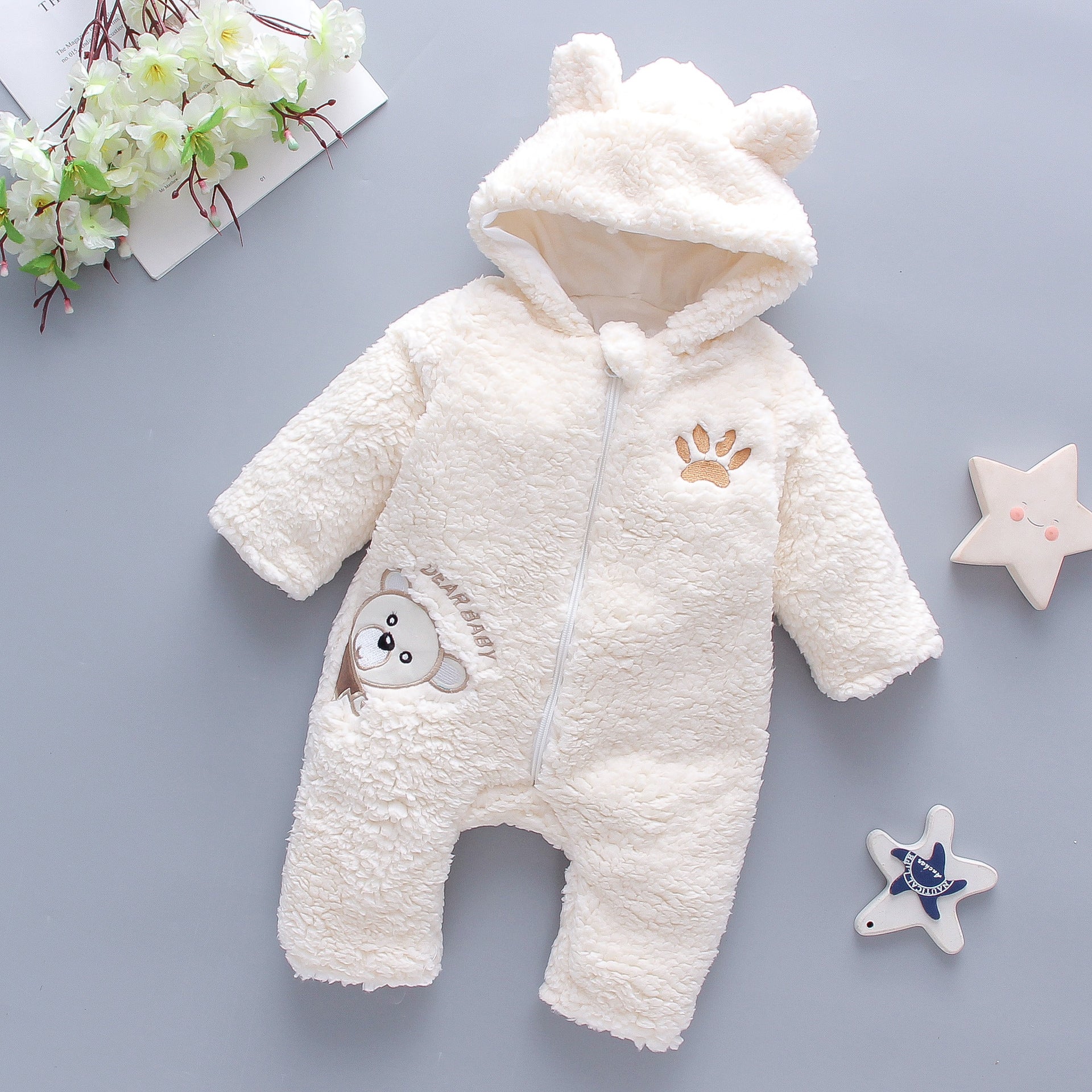 Winter Baby  Romper Cotton
