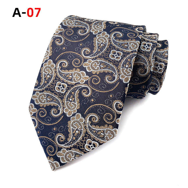 Paisley Polyester Jacquard Men's Tie