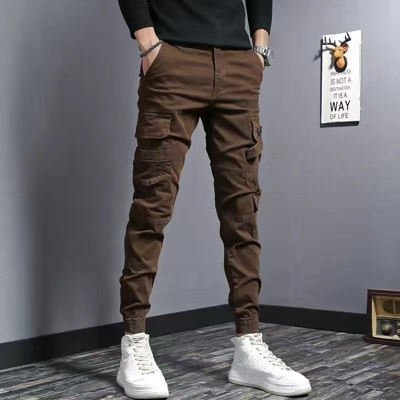 Slim Fit Elastic Casual Denim