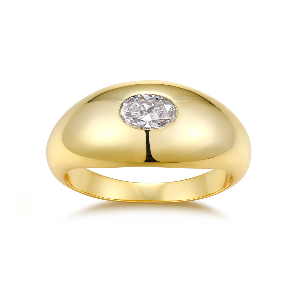 Moonfall - A Luxurious And Fashionable Light Luxury Jewelry Silver Ring Set With Top-quality Moissanite, S925 Silver Plated Platinum