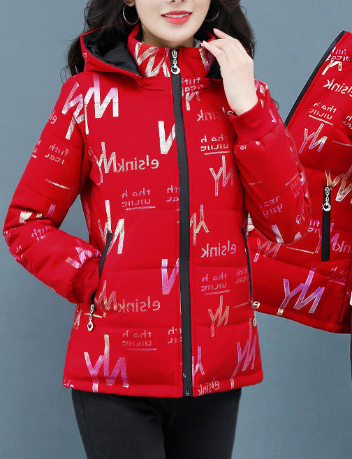 Women's Double-sided Down Cotton-padded Jacket Winter