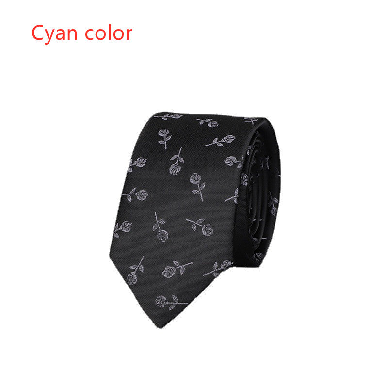 Silk Jacquard Tie Business Formal Wear Corporate