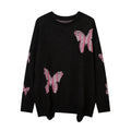 Butterfly New Crew Neck Sweater Casual