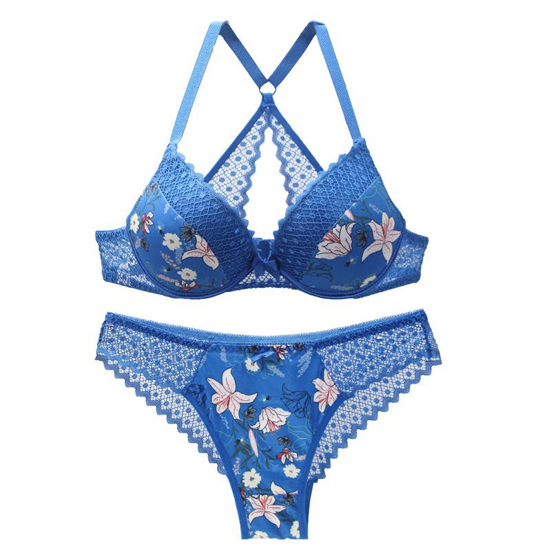 Women's Printing Bra Set