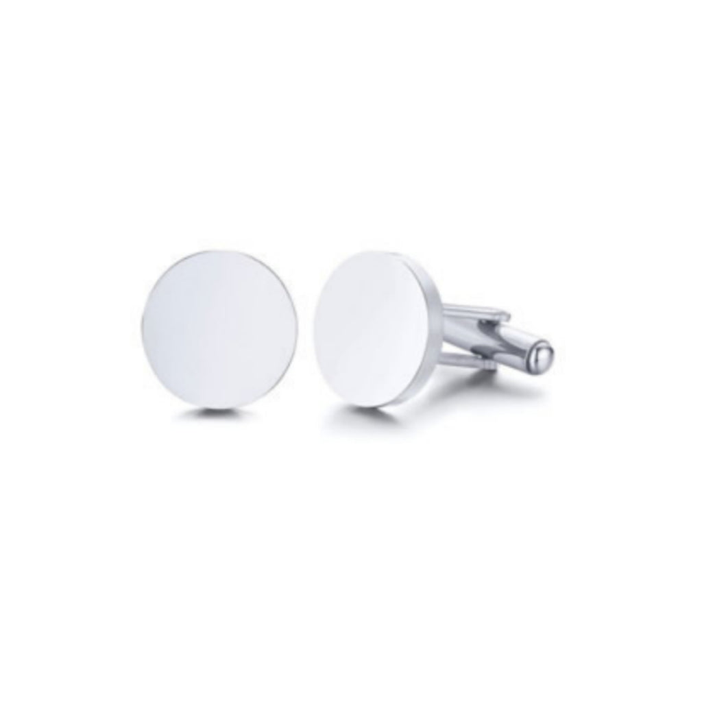 European And American Minimalist Household Stainless Steel Cufflinks