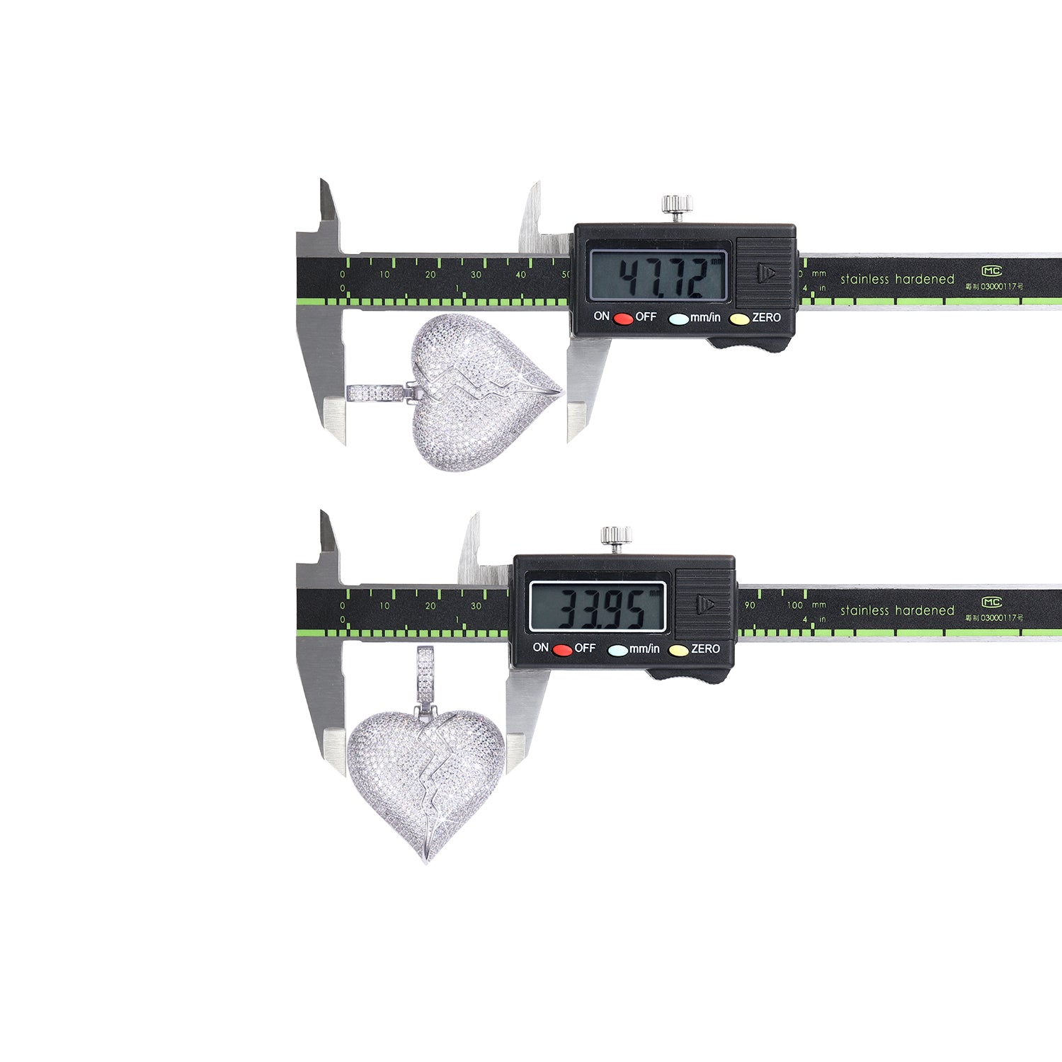 Telepathy - A Fashionable And Trendy Necklace Pendant Set With Top-quality Moissanite S925 In Silver And Platinum Plating Can Be Tested With A Diamond Pen