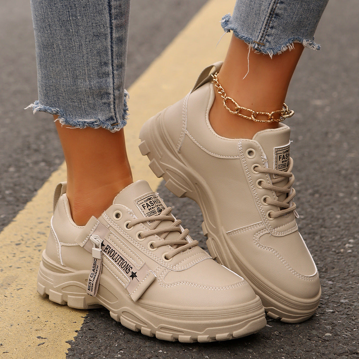 Lace-up Sports sneakers