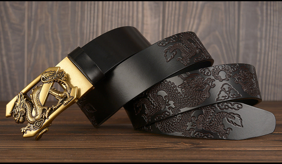 Ssangyong Play Bead Carved Belt