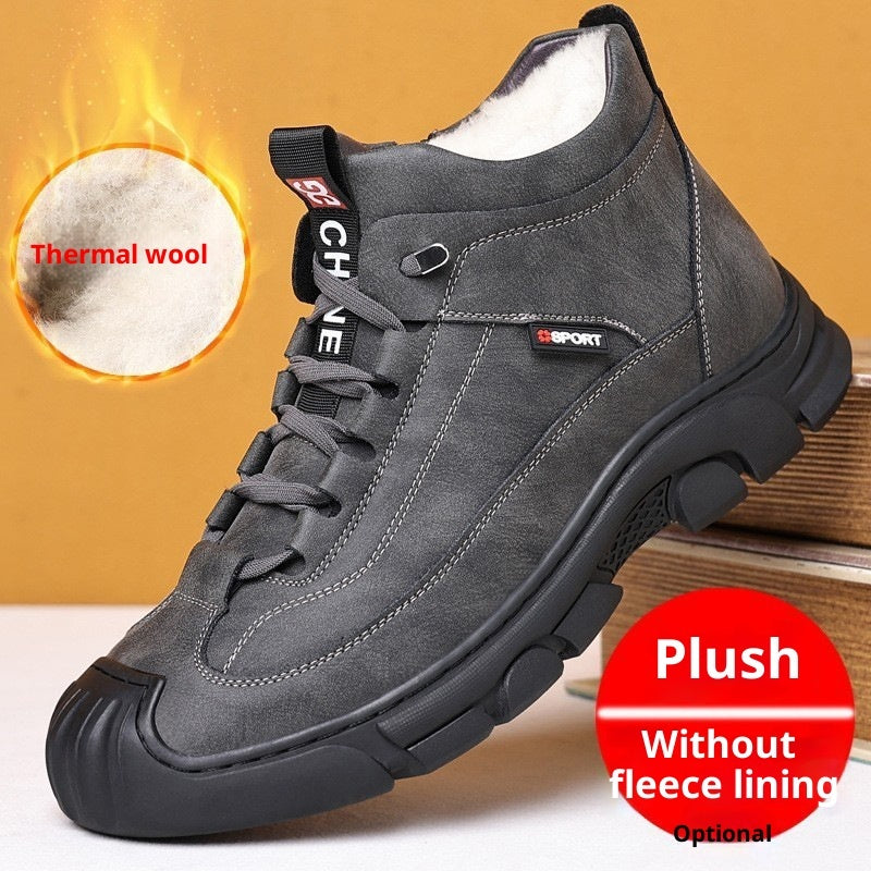 Cotton Wool Cold-proof Non-slip Warm Velvet boot