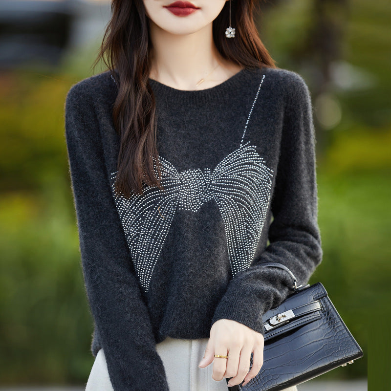 Chic Rhinestone  Top