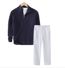 Warm Thick Needle Turtleneck Sweater Men