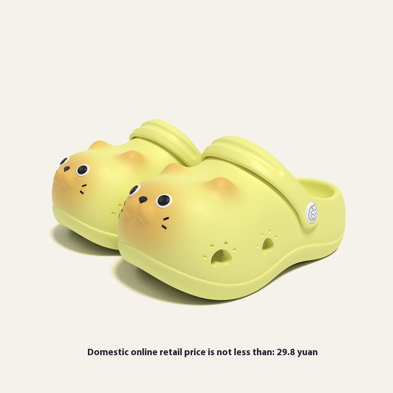 Closed Toe Home Outdoor Slippers