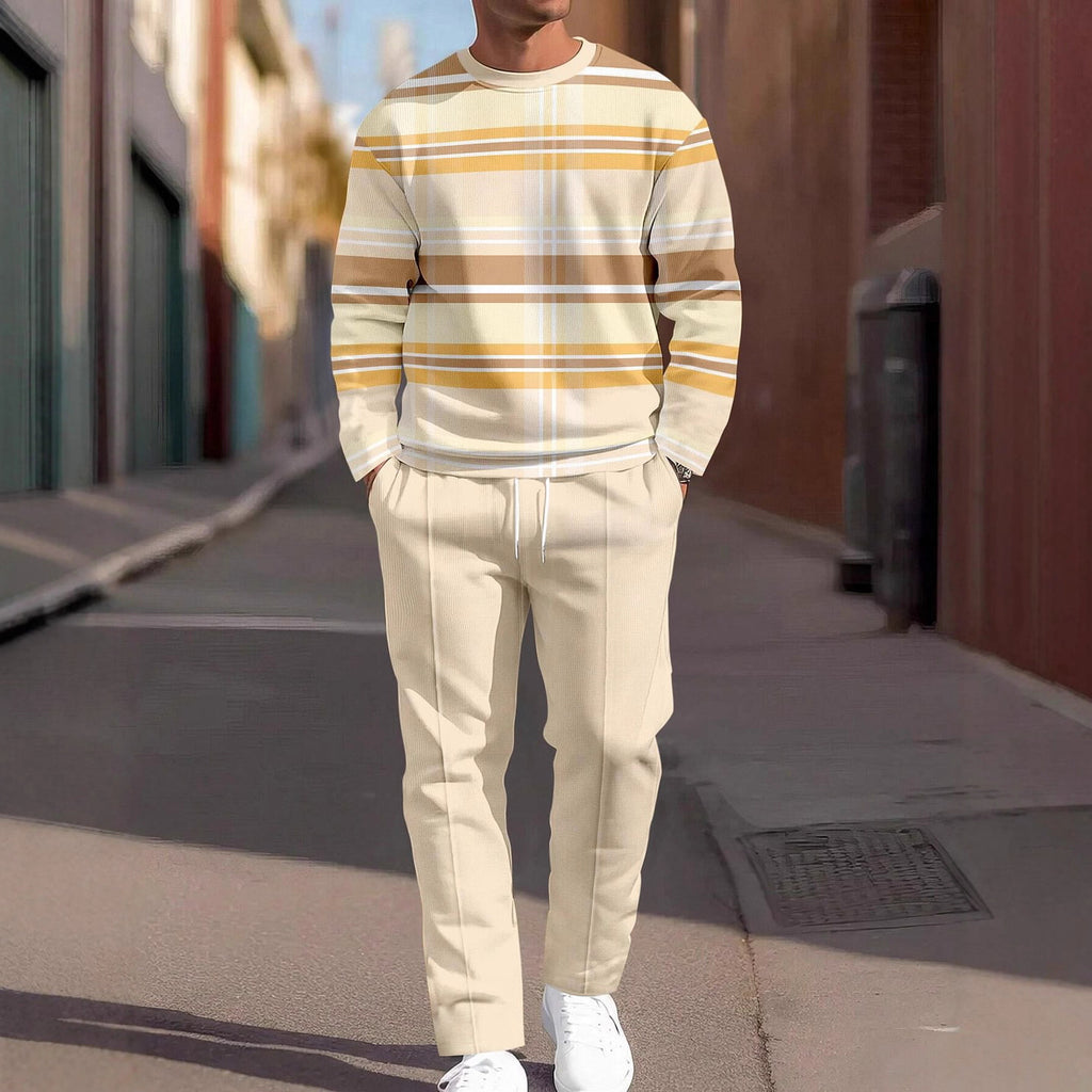 Printing Round Neck Suit