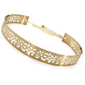 Personalized Simple Metal Mirror Waist Waist Chain