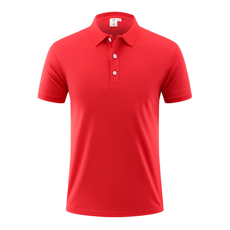 Lapel Half Sleeve Work Clothes