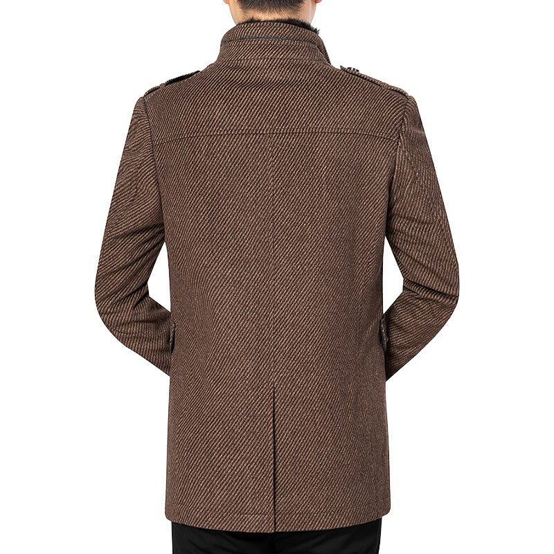 Wool Casual Lambswool Coat