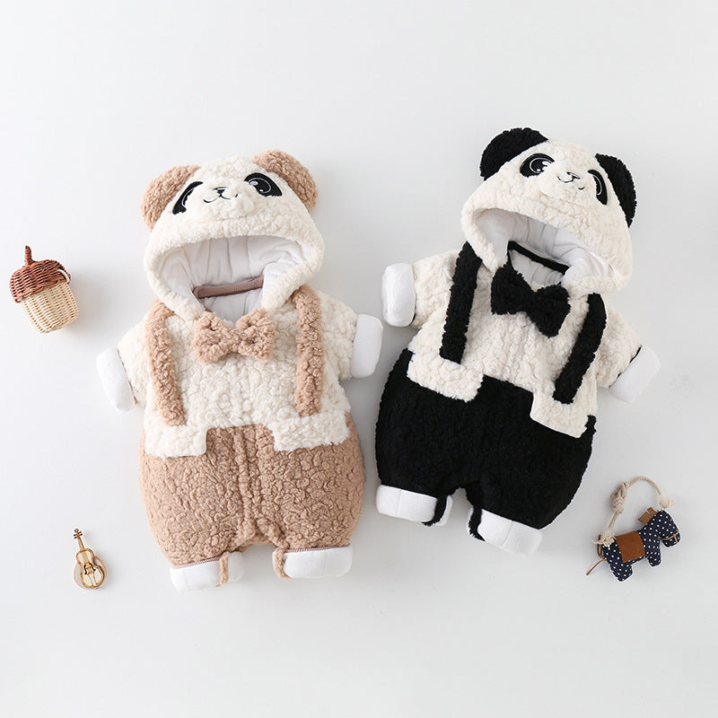 Thickened Fleece-lined Baby suite
