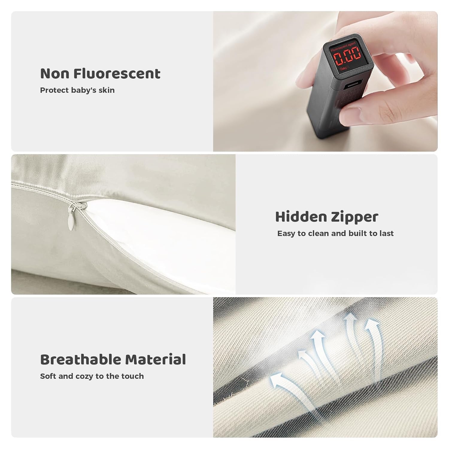 Newborn Pearl Cotton Breathable Biomimetic Baby Crib