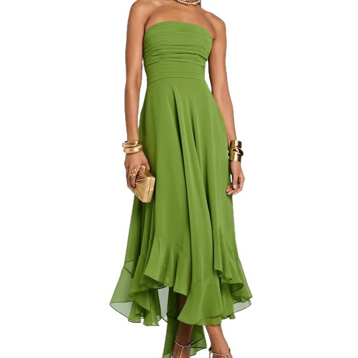 Ruched, Slim-fit  Maxi Dress