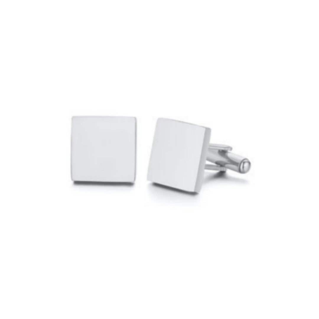 European And American Minimalist Household Stainless Steel Cufflinks