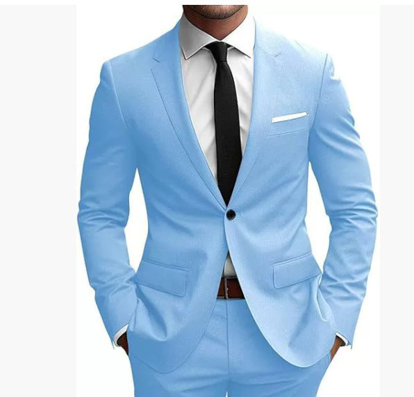 Two-piece Wedding Dinner Suit Jacket