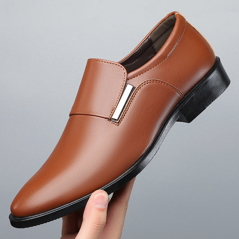 Men’s Slip-On Business Leather Shoes