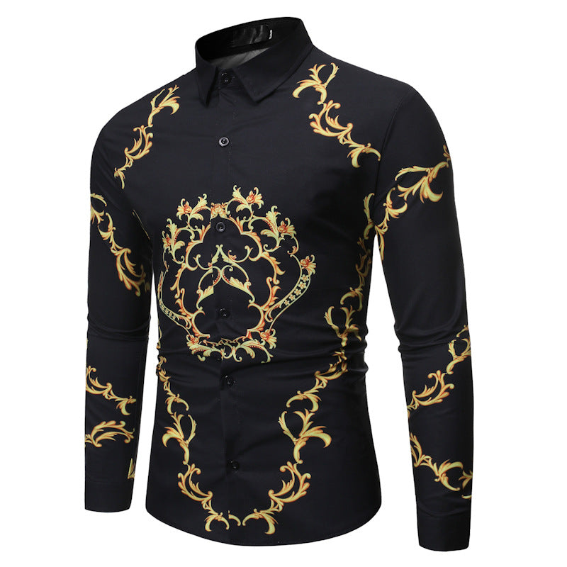 Long Sleeve Shirts Slim Fit