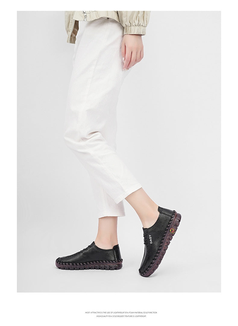Beef Tendon Soft Bottom Not Tired Feet Flat Casual Shoes