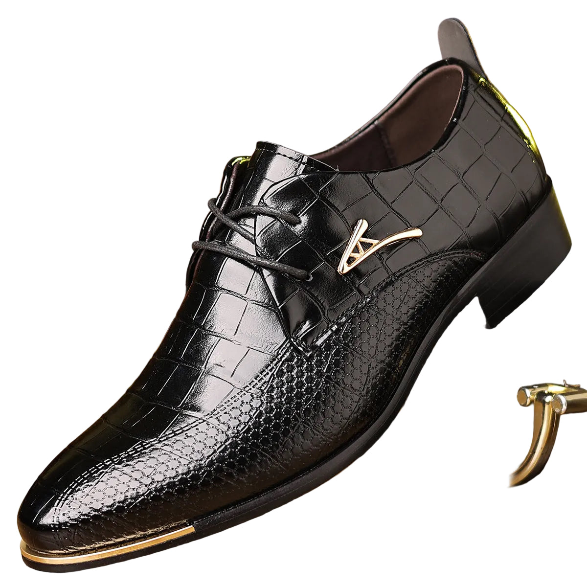 Men plus size  business Leather Shoes