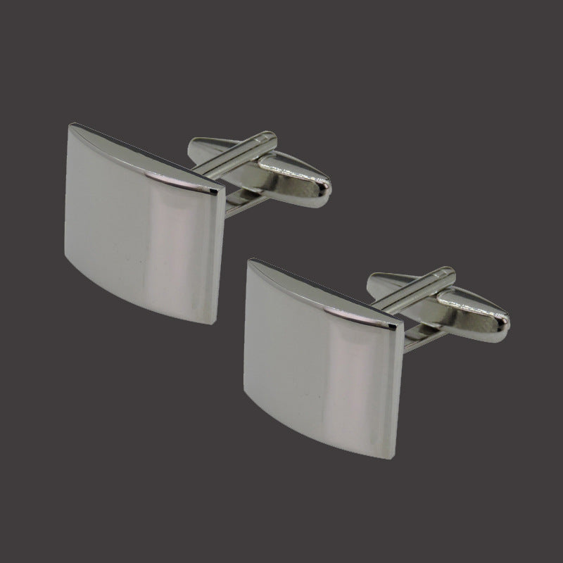 Men Metal Copper Cufflinks- Diamond Sadaf