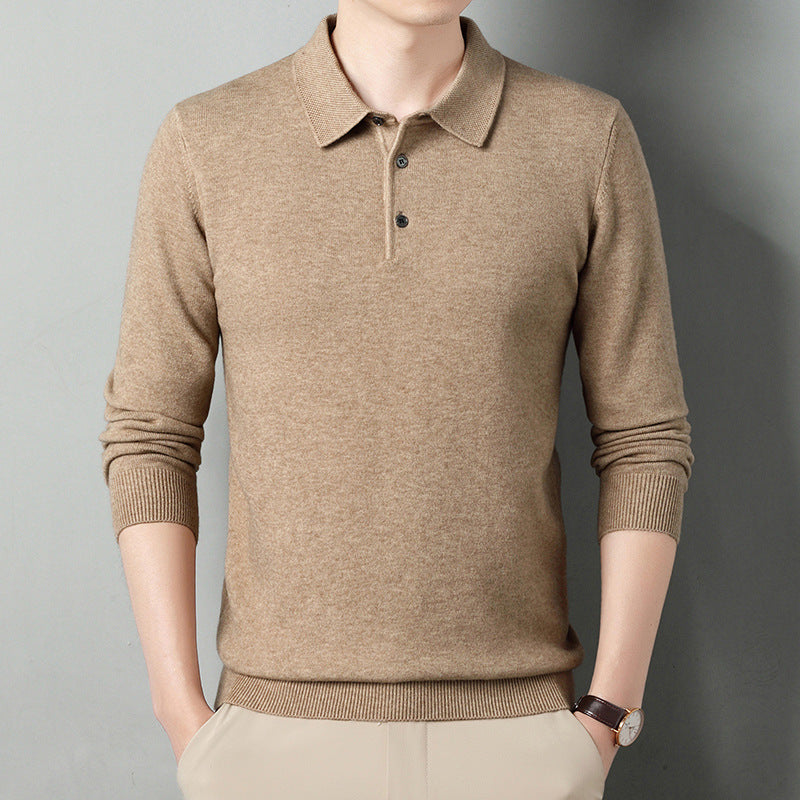 Wool Lapel Long Sleeve