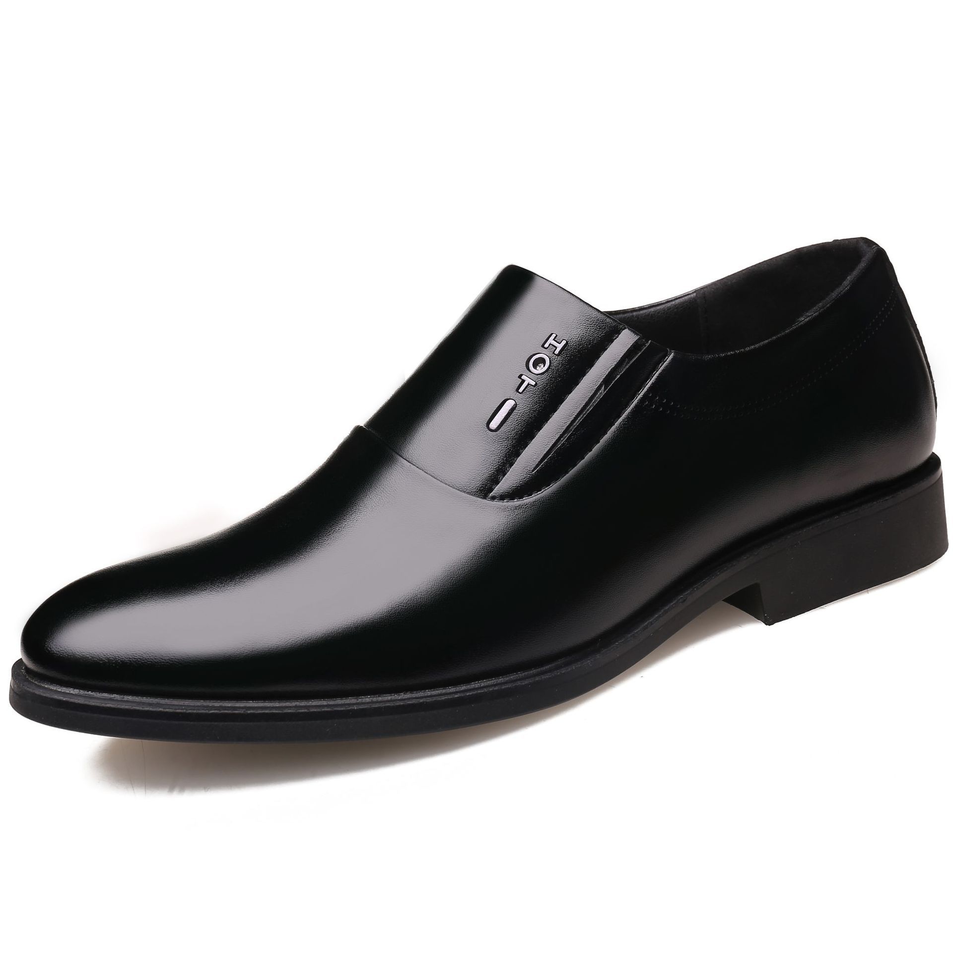Invisible Increase Men's Shoes 6cm Pointed Toe Business Suits Men's Leather Shoes