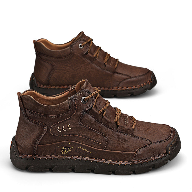 Casual High Top Cotton Padded Boots