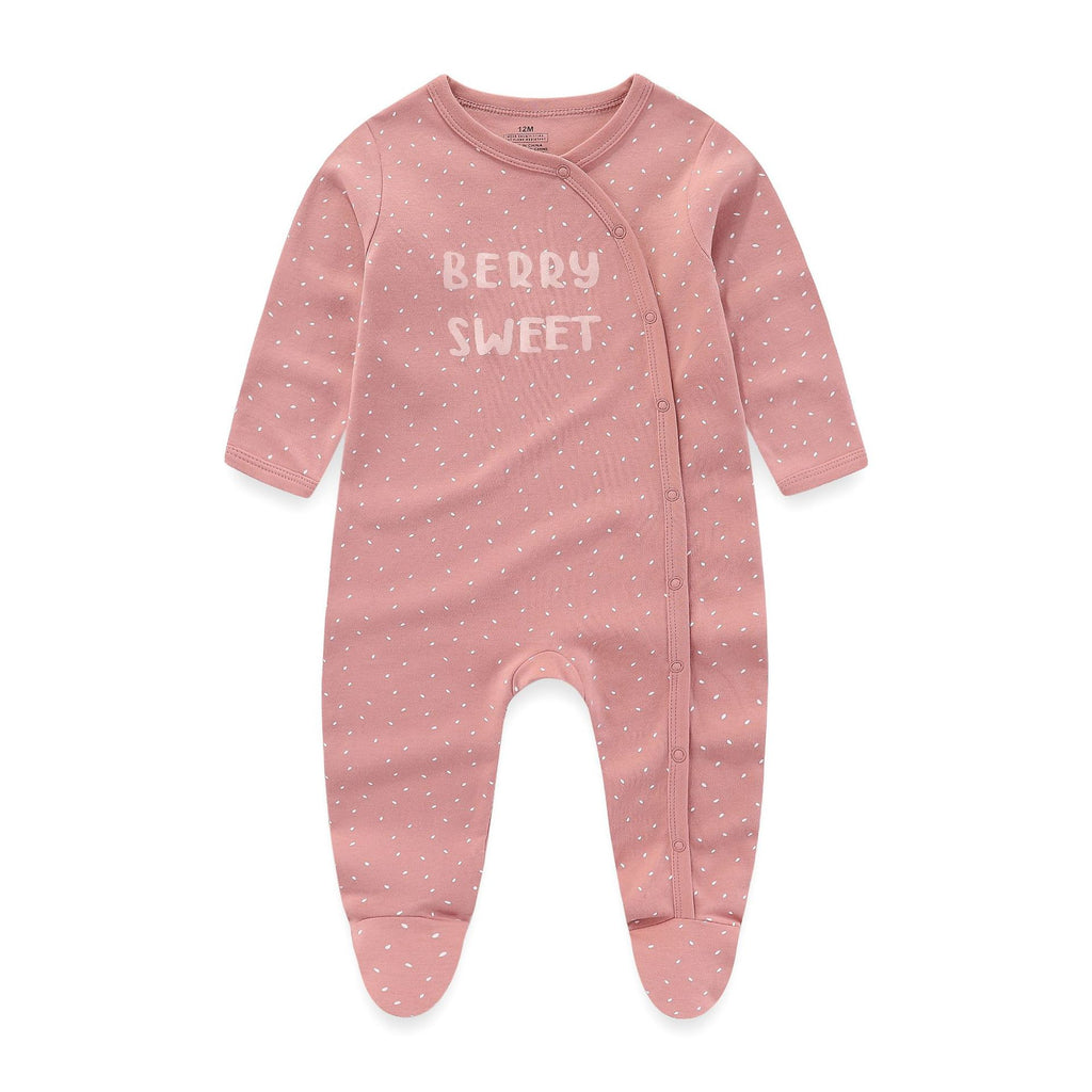 3 Pieces New Baby Cotton Long-sleeved Jumpsuit