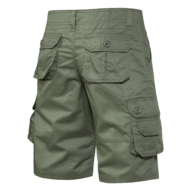 Loose Leisure Workwear Fifth Pants