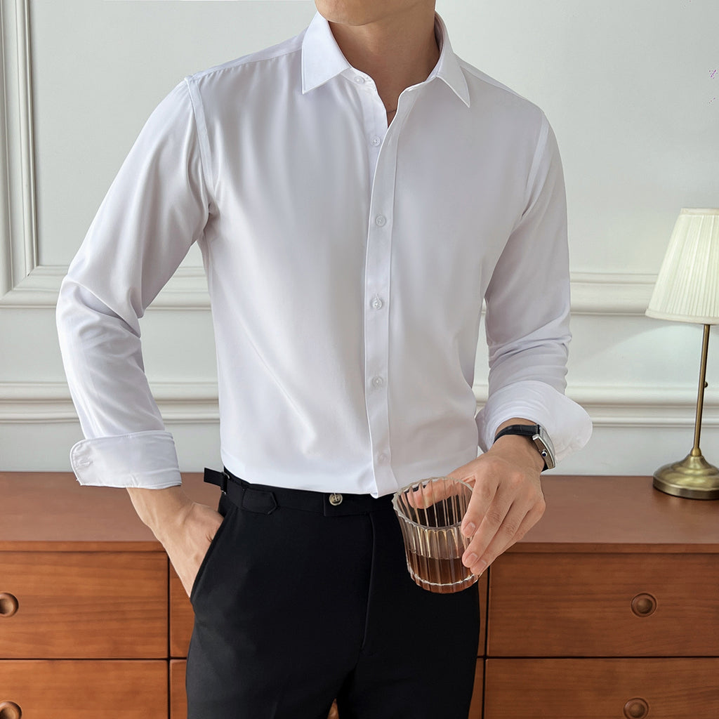Long-sleeved Business Shirt