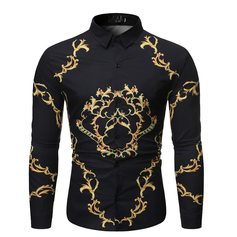 Long Sleeve Shirts Slim Fit