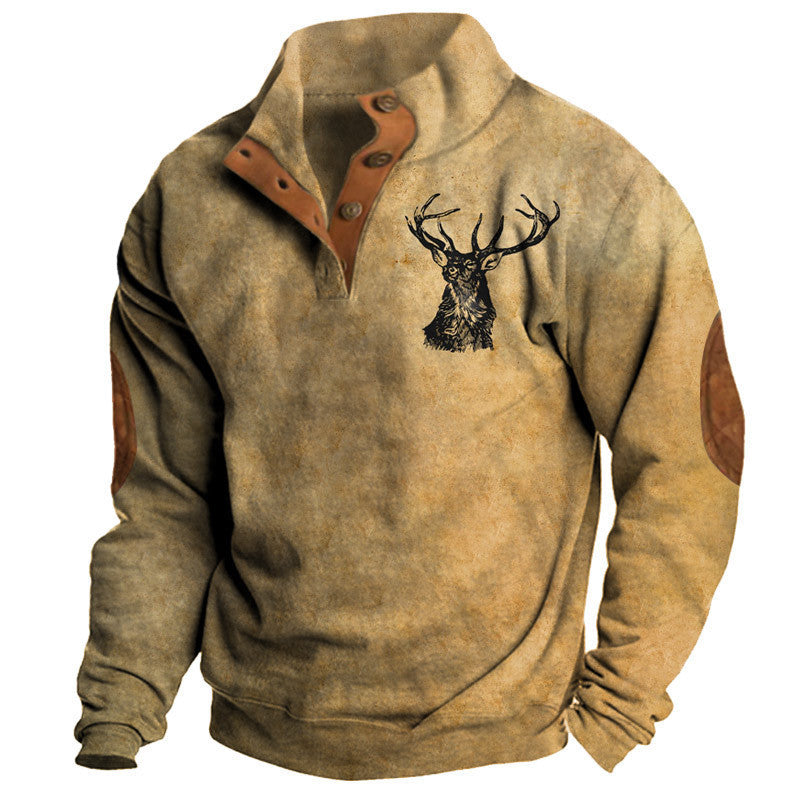 Men's 3D Printed Casual Fashion Sweatshirt